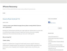 Tablet Screenshot of iphone-recovery.net